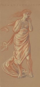 Study for Greek Girls Bathing [recto] by Elihu Vedder