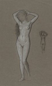 Study for the Figure of Venus by Elihu Vedder