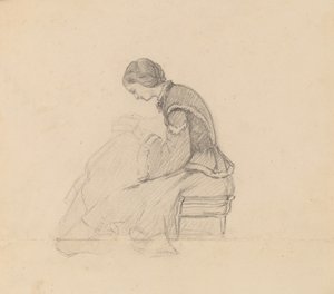 Study of a Girl Reading