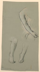 Study of a Model by Elihu Vedder