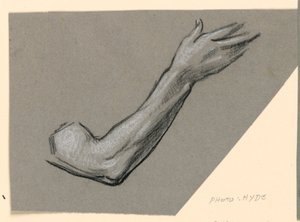 Study of Arm by Elihu Vedder