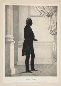 Henry Clay, from a set of 27 portraits by Elijah C. Kellogg