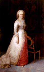 Martha Dandridge Custis Washington (Mrs. George Washington) by Eliphalet Frazer Andrews