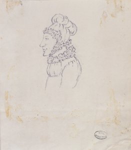 Drawing of a woman