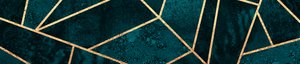 Elegant Teal Gold Pattern