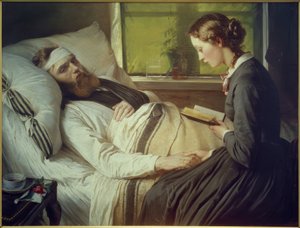 E. Jerichau-Baumann, The Wounded Soldier