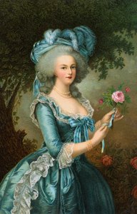 Portrait of Marie-Antoinette with a Rose