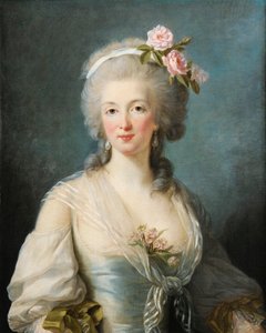 Presumed Portrait of Jeanne de Valois-Saint-Rémy by Élisabeth Louise Vigée Le Brun
