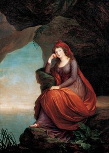 Portrait of Maria Josepha Hermenegilde von Liechtenstein, Princess Esterhazy, as Ariadne at Naxos