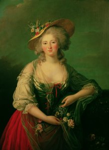 Elisabeth of France (1764-94) called Madame Elizabeth by Elisabeth Louise Vigee Lebrun