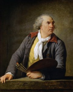 Portrait of Hubert Robert 1733-1808, 1788 by Elisabeth Louise Vigee Lebrun