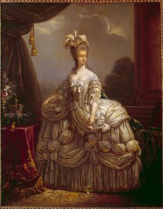 Portrait of Marie Antoinette by Lorraine Habsburg, Queen of France
