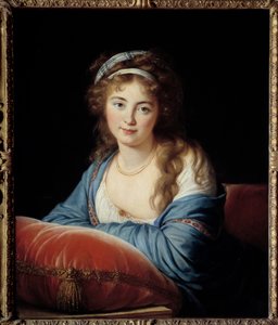 Portrait of the Countess Catherine Vassilievna Skavronskaia (1761-1829) Lady of Honour of Catherine II of Russia