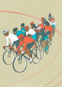 Bike Race by Eliza Southwood