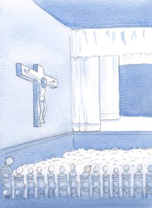 As a Non-Catholic Child in a Catholic School, I Used to Look at the Figure on the Cross, Wondering Who He Was, and Why He Was There by Elizabeth Wang