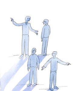 As each of us moves towards either Heaven - through God