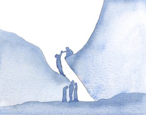 By Faith in Christ, Freely Given to Us, We Are Led to Intercede for Others and Help Them in Their Difficulties by Elizabeth Wang
