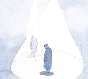 By our smallest act of repentance and humility, God causes our understanding to be enlarged, like a growing circle of light. by Elizabeth Wang
