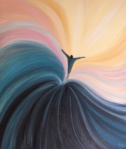 By surrendering to God in prayer, we immerse ourselves in the life and love of the three Divine Persons, 2000 by Elizabeth Wang
