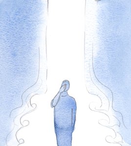 By the sign of the cross, and acceptance of an apostolic blessing, God
