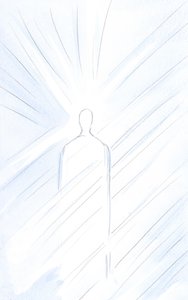 Christ, Really Man, before you, is risen and alive. Contemplate the same Christ, Divine Son, majestic by Elizabeth Wang