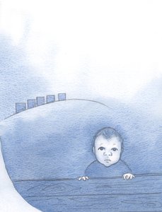 Christ, as a baby, true God and true man, was subject to others, waiting for love and warmth by Elizabeth Wang