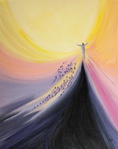 Christ comes from the heart of the Father and draws us back into the Divine embrace by Elizabeth Wang