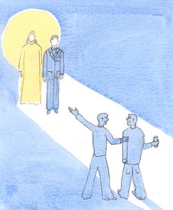 Christ counts as done to Himself the good or evil that we do to others