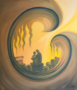 Christ Gladly Comes to Us in Prayer to Help Us Unclutter Our Souls of Sin and Resentment. He Wants Us to Trust Him and Not to Worry by Elizabeth Wang