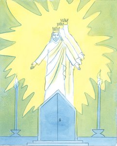 Christ is pleased by our devotion to Him at the tabernacle by Elizabeth Wang
