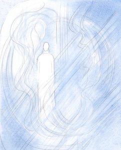 Christ our God is in Heaven now in His purity and power by Elizabeth Wang