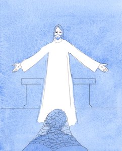 Christ spoke to me about all the people in my heart in need of help, and all my other concerns