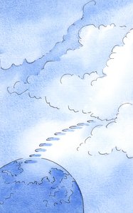 Christ taught me that by praying the Rosary, we climb a ladder to Heaven; each 