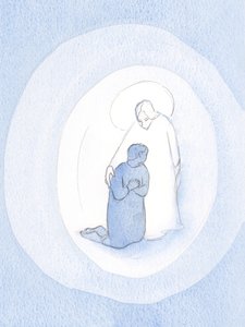 Christ, who once suffered, comforts those who bear hardship for His sake by Elizabeth Wang