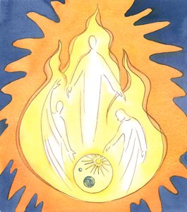 From the heart of God has sprung all that exists by Elizabeth Wang