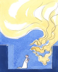 God is as pure as fire by Elizabeth Wang