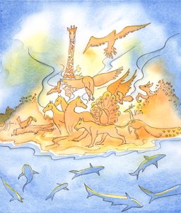 God saw that His creation was good and He continues to care for it by Elizabeth Wang