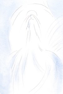 He showed me a glimpse of the magnificence and glory of His dear, Holy Mother by Elizabeth Wang
