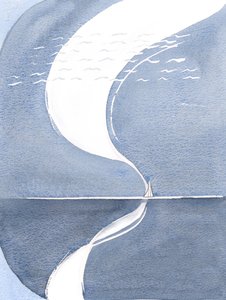 He taught me, wordlessly, that God poured His Spirit upon Mary, from Heaven by Elizabeth Wang