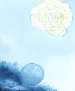 Heaven was represented as a huge flower, at the heart of which was a beautiful, perfumed, dazzling sanctuary