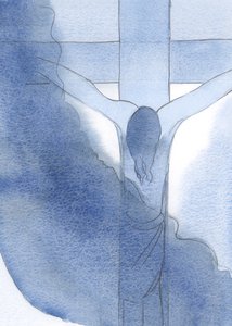 I saw Jesus, crucified and bloody, head bowed in torment. This is where love brought Him