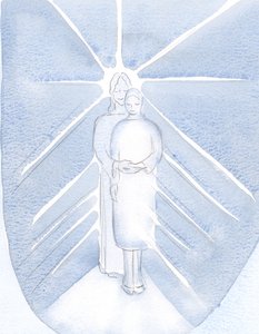 I saw that Jesus can make us more "transparent" for His light to shine out through us