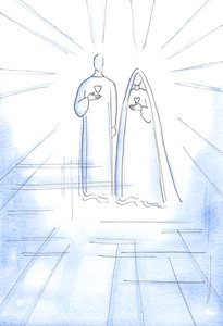 I was shown the Two Hearts: of the sinless Christ, and of His Immaculate Mother, in the Radiant Light of Heaven by Elizabeth Wang