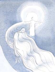 If a soul is humble, the grace of Christ can pour through that soul to others, as though through gauze, unimpeded