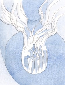 If the love of Christ burns like a fire in our hearts, it will touch the lives of those we cherish and hold there by Elizabeth Wang