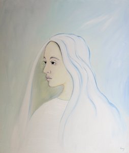In Heaven the Virgin Mary shares her son