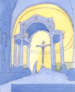In Westminster Cathedral, and in every Catholic church, the Sacrifice of Calvary is re-presented for our salvation at the Mass