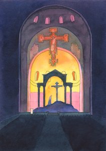 In Westminster Cathedral, and in every Catholic church, the Sacrifice of Calvary is re-presented for our salvation at the Mass