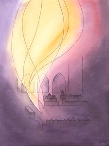 In pure worship, the three Divine Persons surround us with their love and power, and we offer our hearts to their will