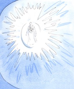 In turning to the Risen Christ who is with the Father in Heaven, I find in Christ all the saving events of His life which are the reason for my hope by Elizabeth Wang